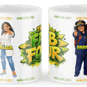 444LOVE FAB FOUR MUG